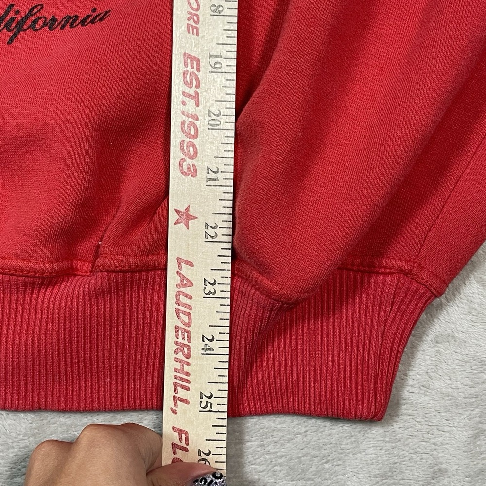 Vtg 90s Wisconsin Badgers Crewneck Sweatshirt‎ Mens L Rose Bowl Champs Red Bucky - Picture 8 of 8